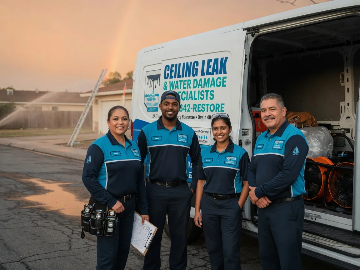 Ceiling Leak Cleanup company in Utica, MN