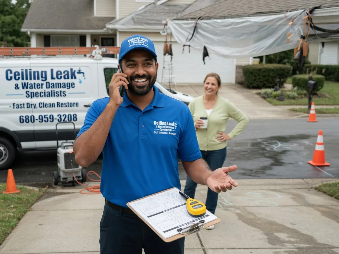 Ceiling Leak Cleanup Utica, MN FAQs